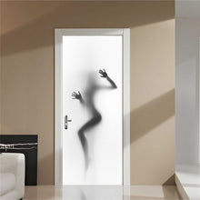 Load image into Gallery viewer, 3D beau paysage autocollant de porte pour salon chambre bricolage PVC auto-adhésif papier peint étanche stickers muraux deursticker